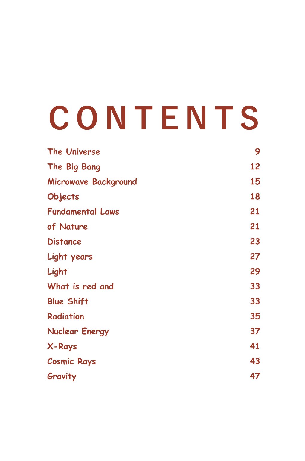 Fundamentals Of The Universe