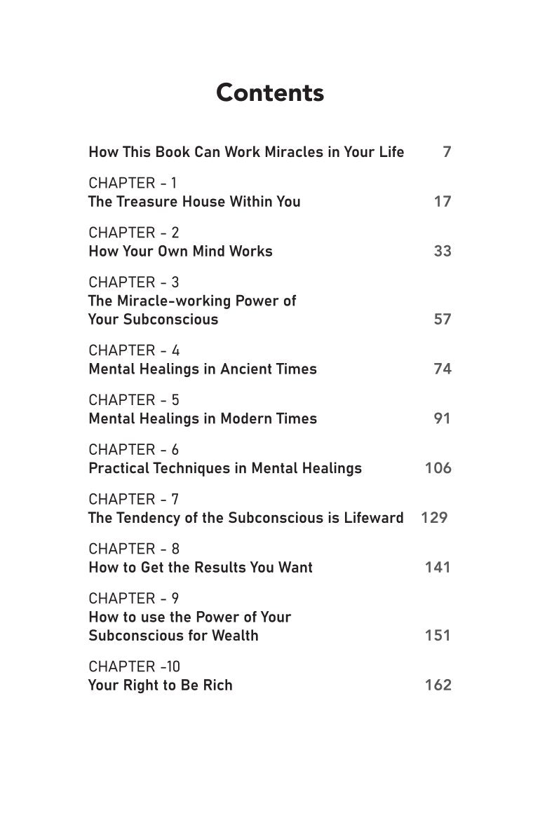The Power Of Your Subconscious Mind
