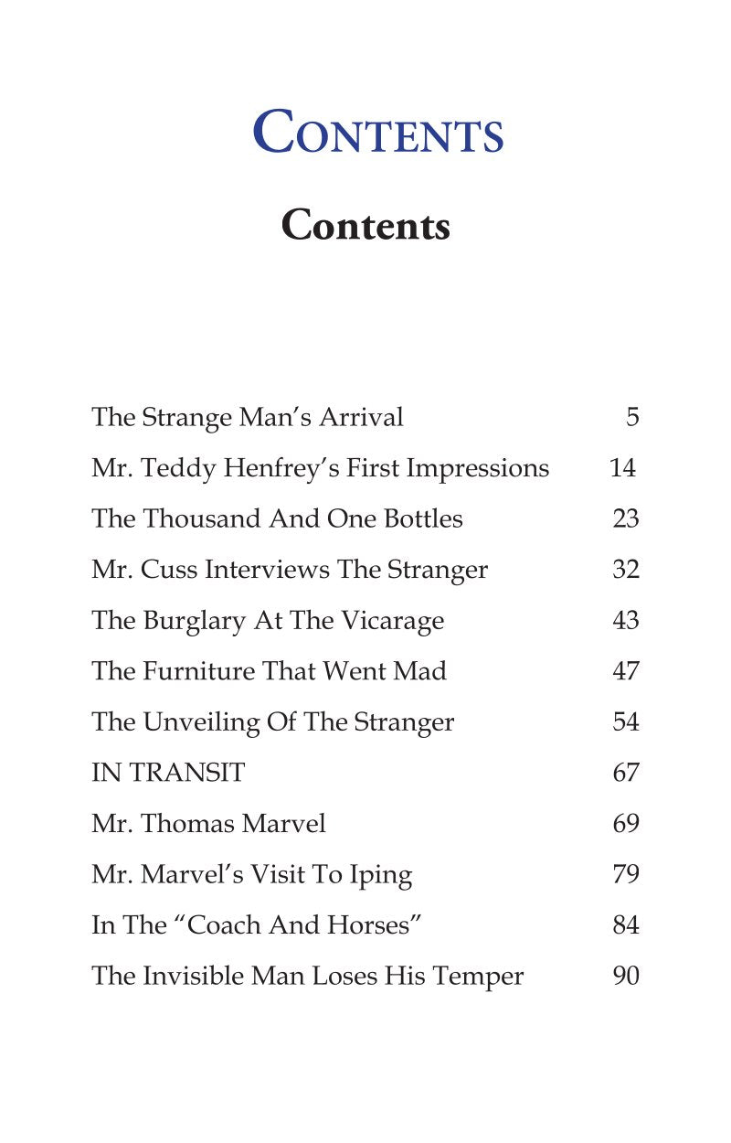 The Invisible Man By H G Wells