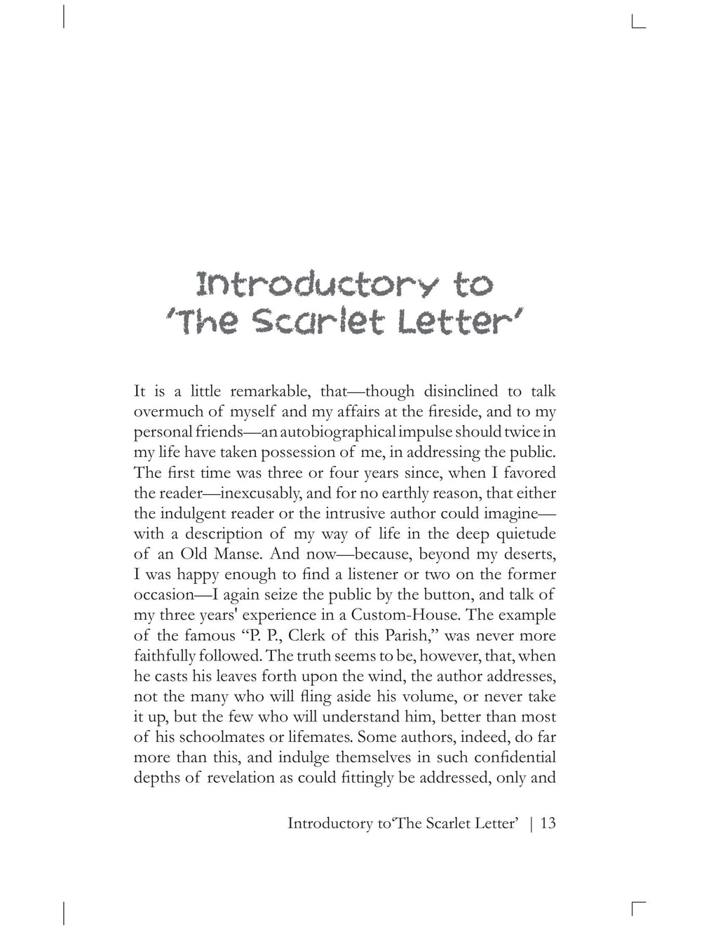 The Scarlet Letter By Nathaniel Hawthorne