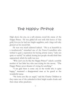 The Happy Prince And Other Tales By Oscar Wilde