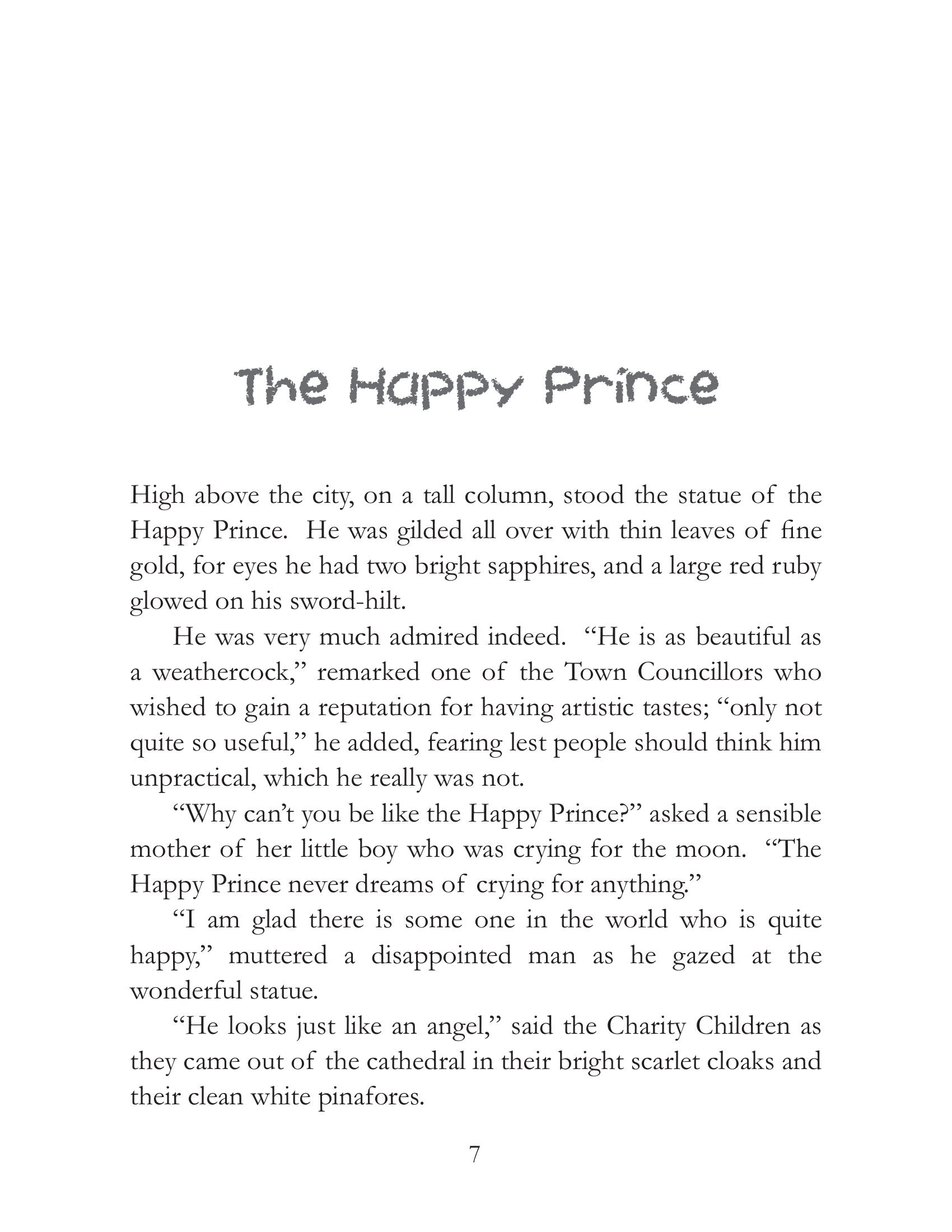 The Happy Prince And Other Tales By Oscar Wilde