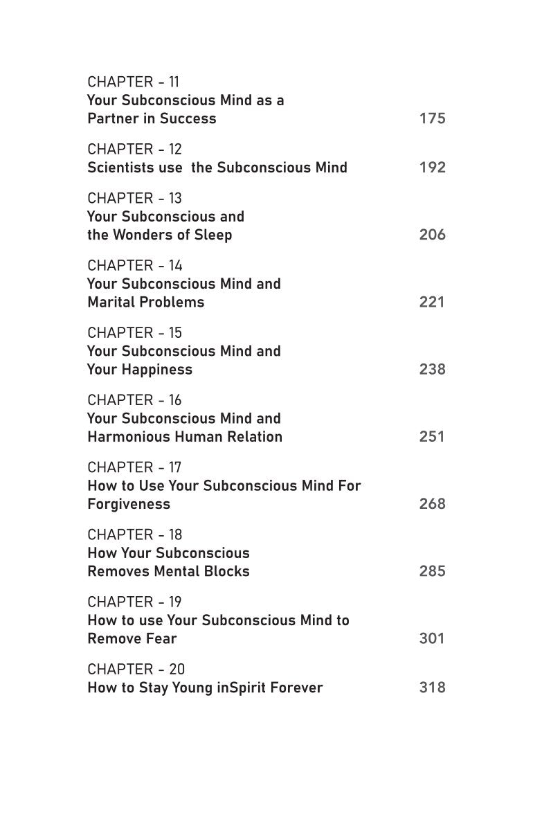 The Power Of Your Subconscious Mind