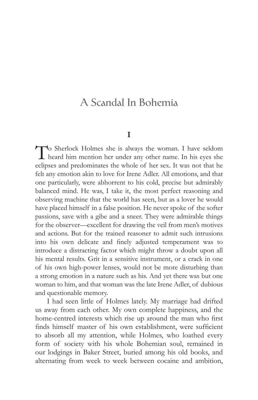 The Adventures Of Sherlock Holmes By Arthur Conan Doyle