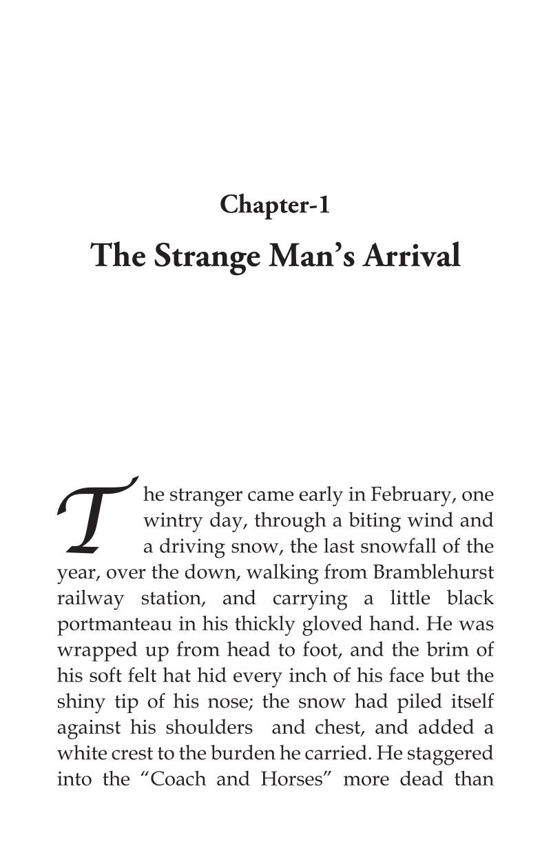 The Invisible Man By H G Wells