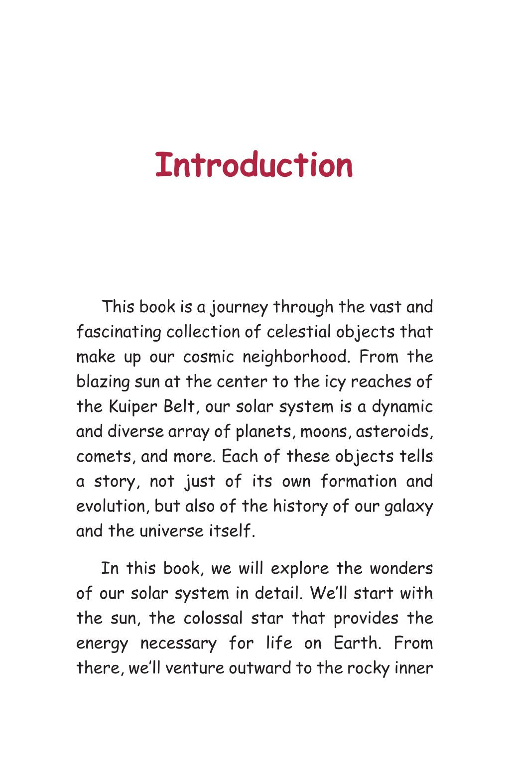 Wonders Of Our Solar System