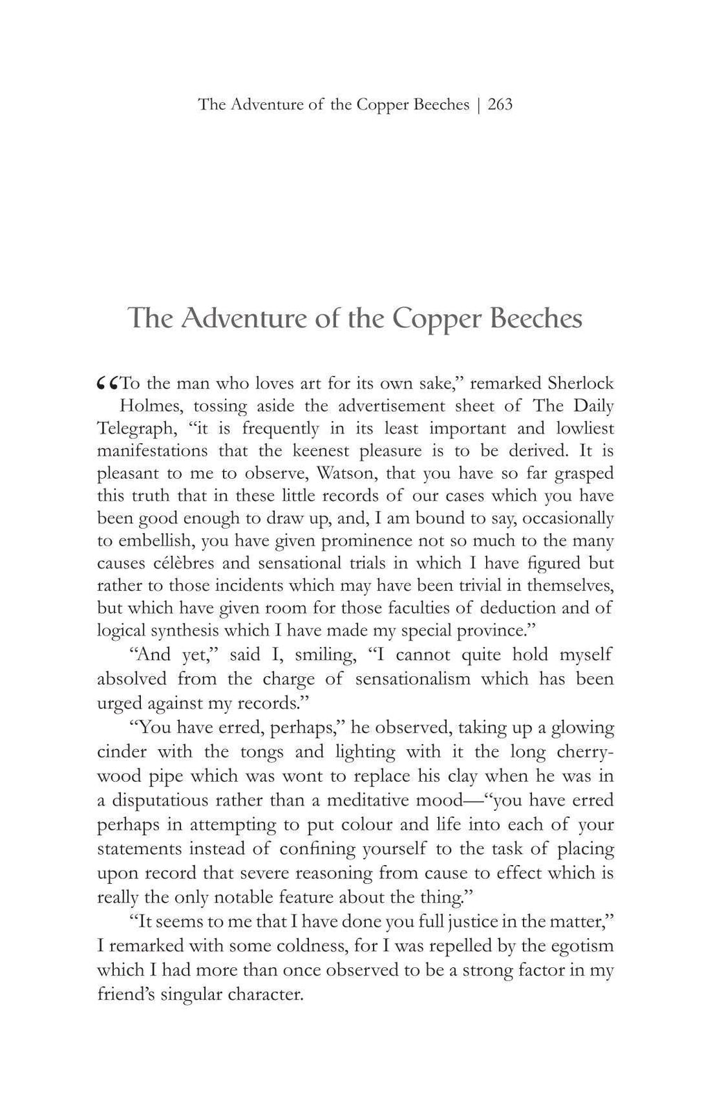 The Adventures Of Sherlock Holmes By Arthur Conan Doyle