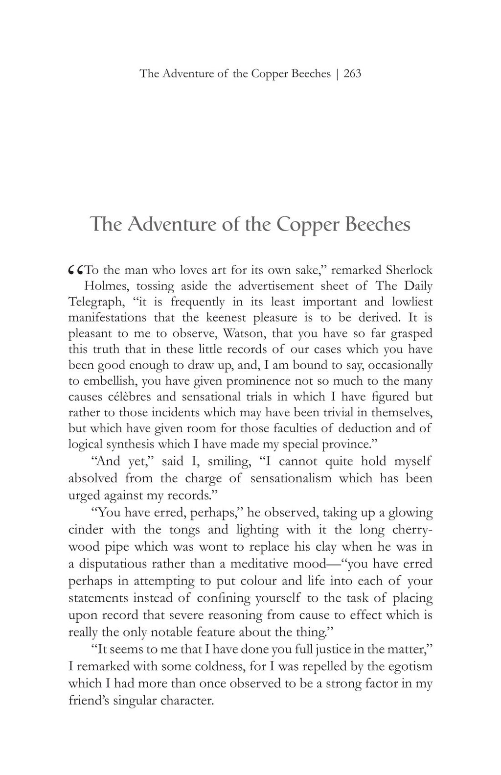 The Adventures Of Sherlock Holmes By Arthur Conan Doyle