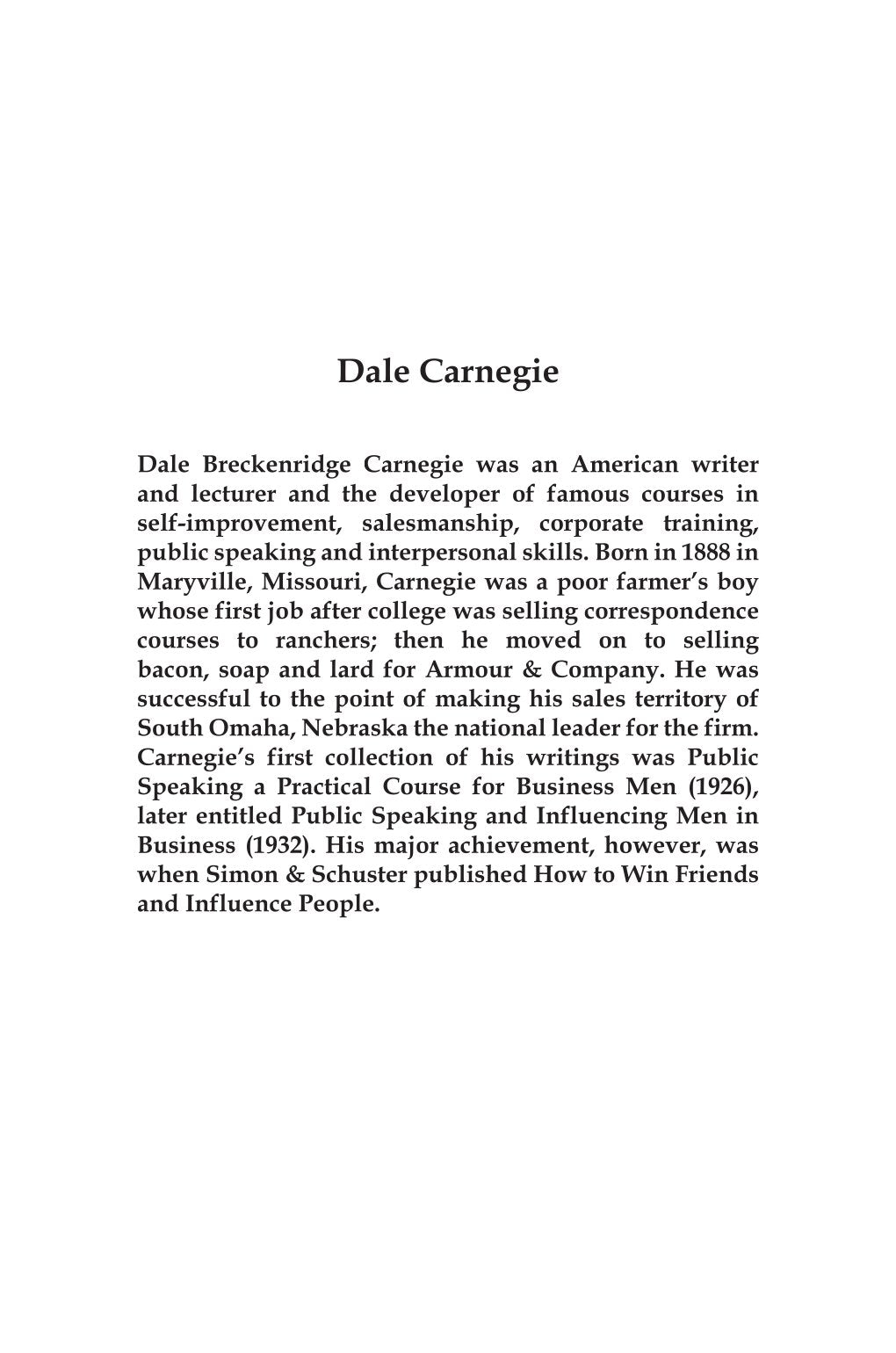 How To Stop Worrying And Start Living By Dale Carnegie