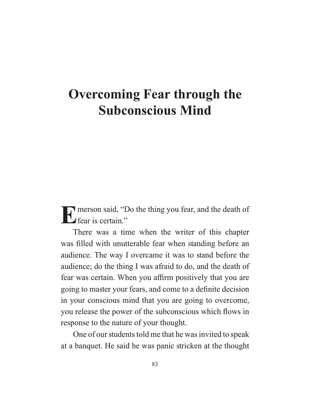 The Miracles Of Your Mind