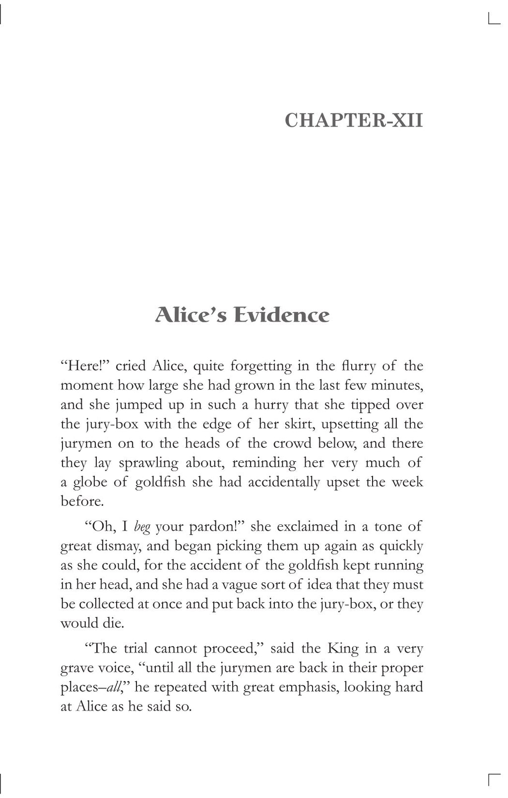 Alice in Wonderland By Lewis Carroll