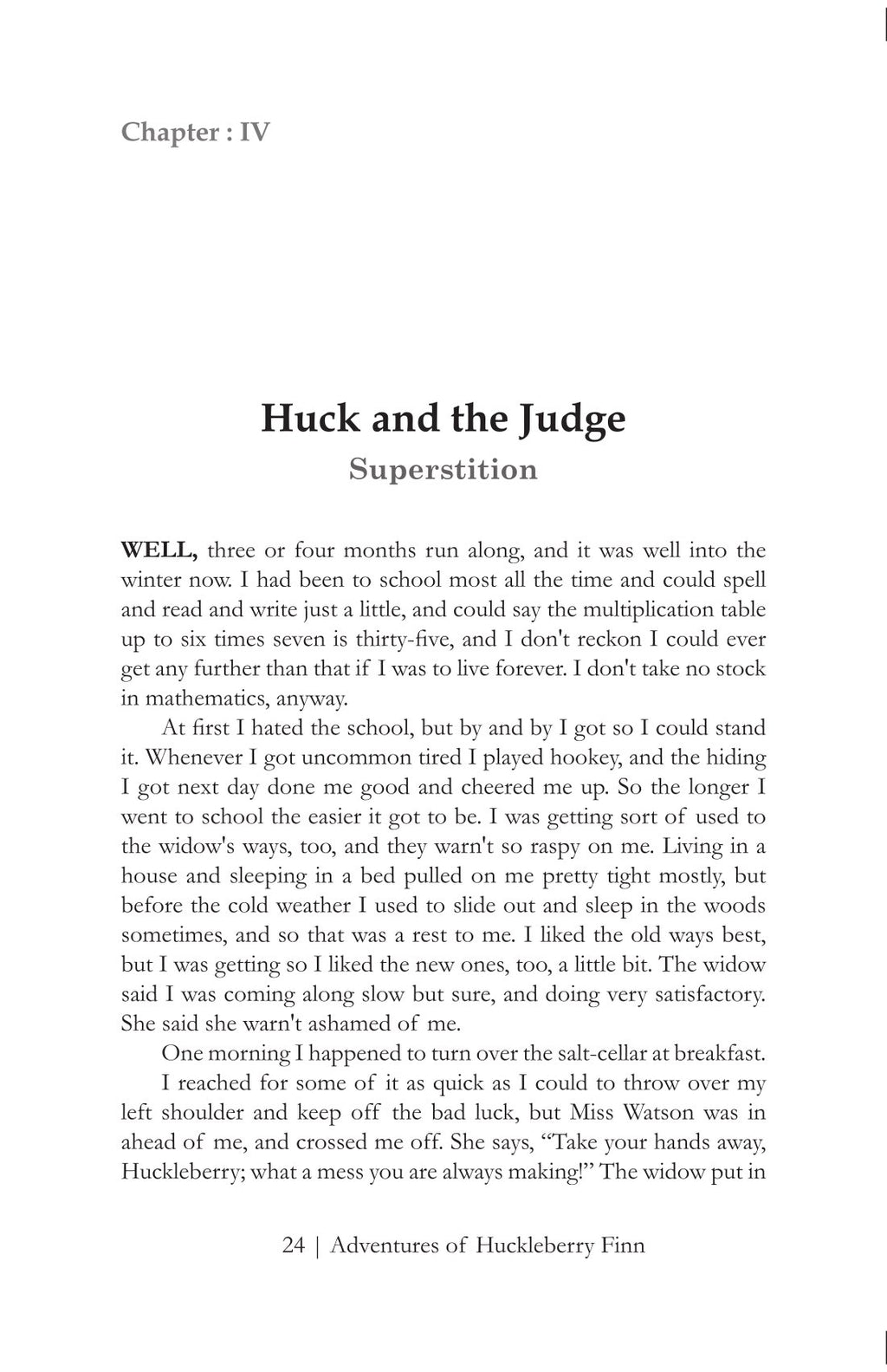 The Adventures Of Huckleberry Finn By Mark Twain