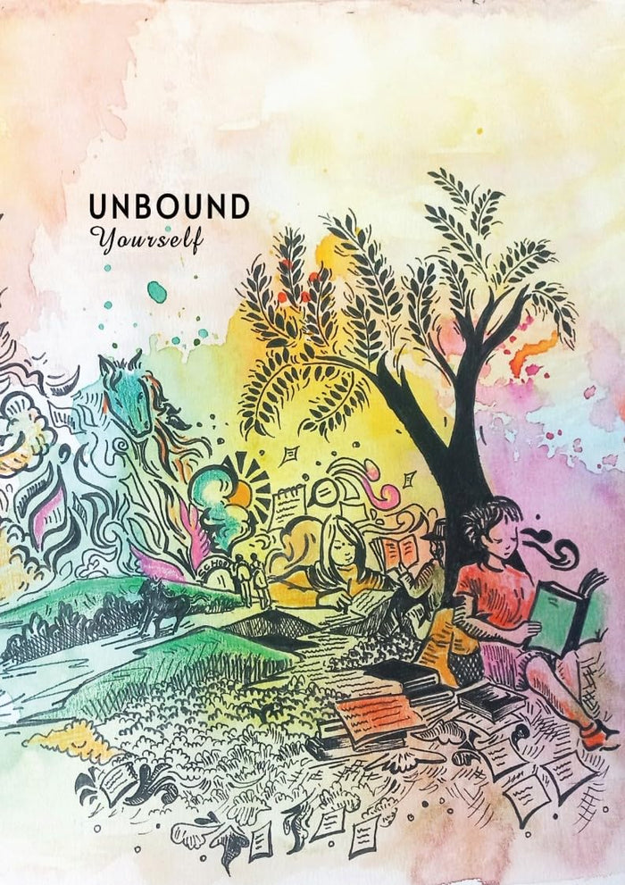 Unbound Yourself: Premium Plain Notepad Diary with Curved Edges