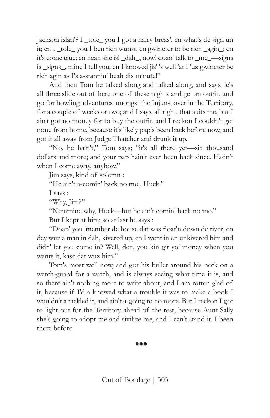 The Adventures Of Huckleberry Finn By Mark Twain