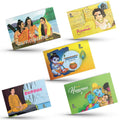 Little Hanuman + Little Krishna + Little Rama + Ramayan For Kids + Little Buddha (Set of 5 Books)