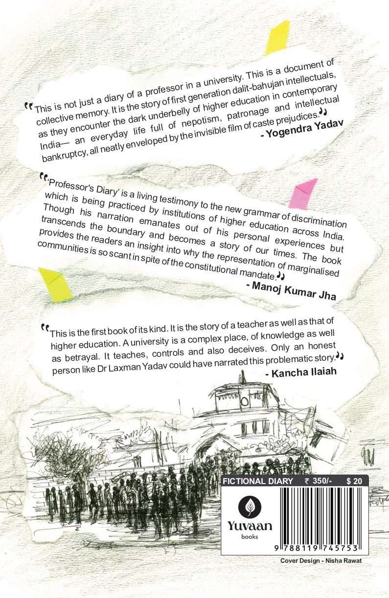 A Professor's Diary - The Untold Story Of Higher Education By Dr Laxman Yadav