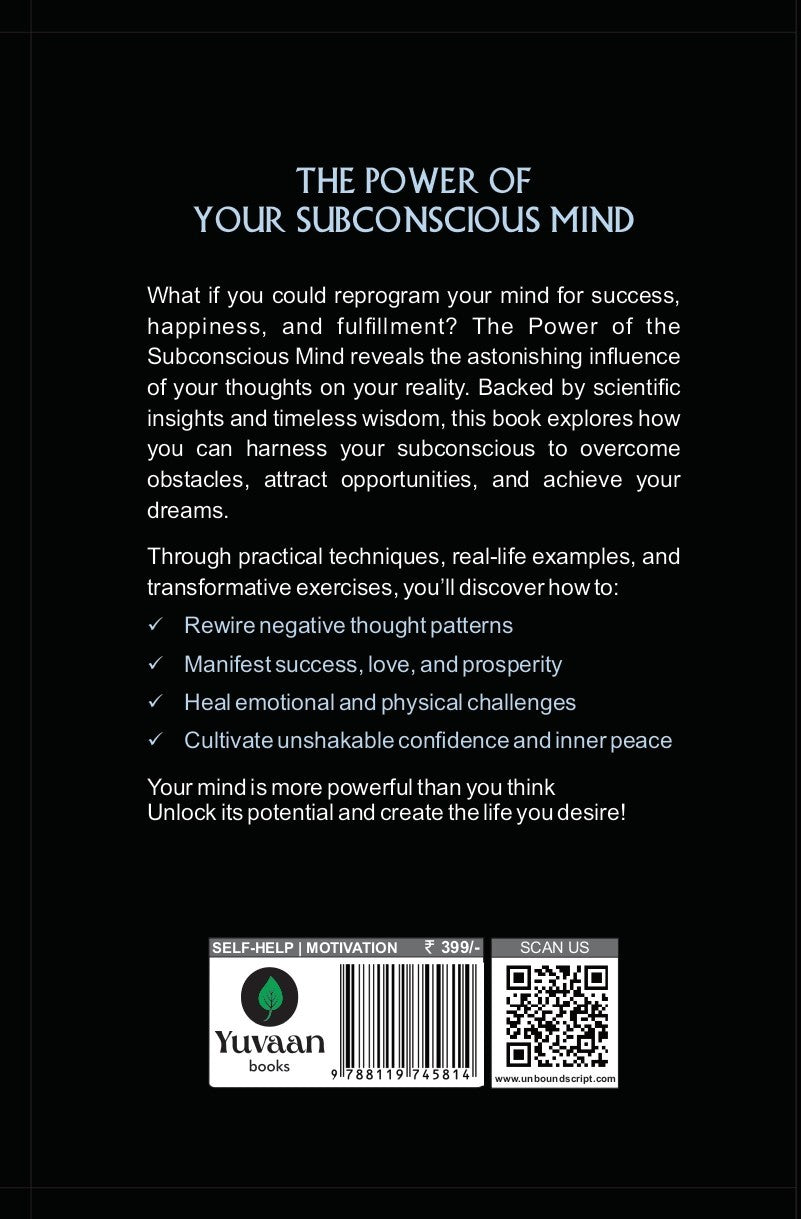 The Power Of Your Subconscious Mind
