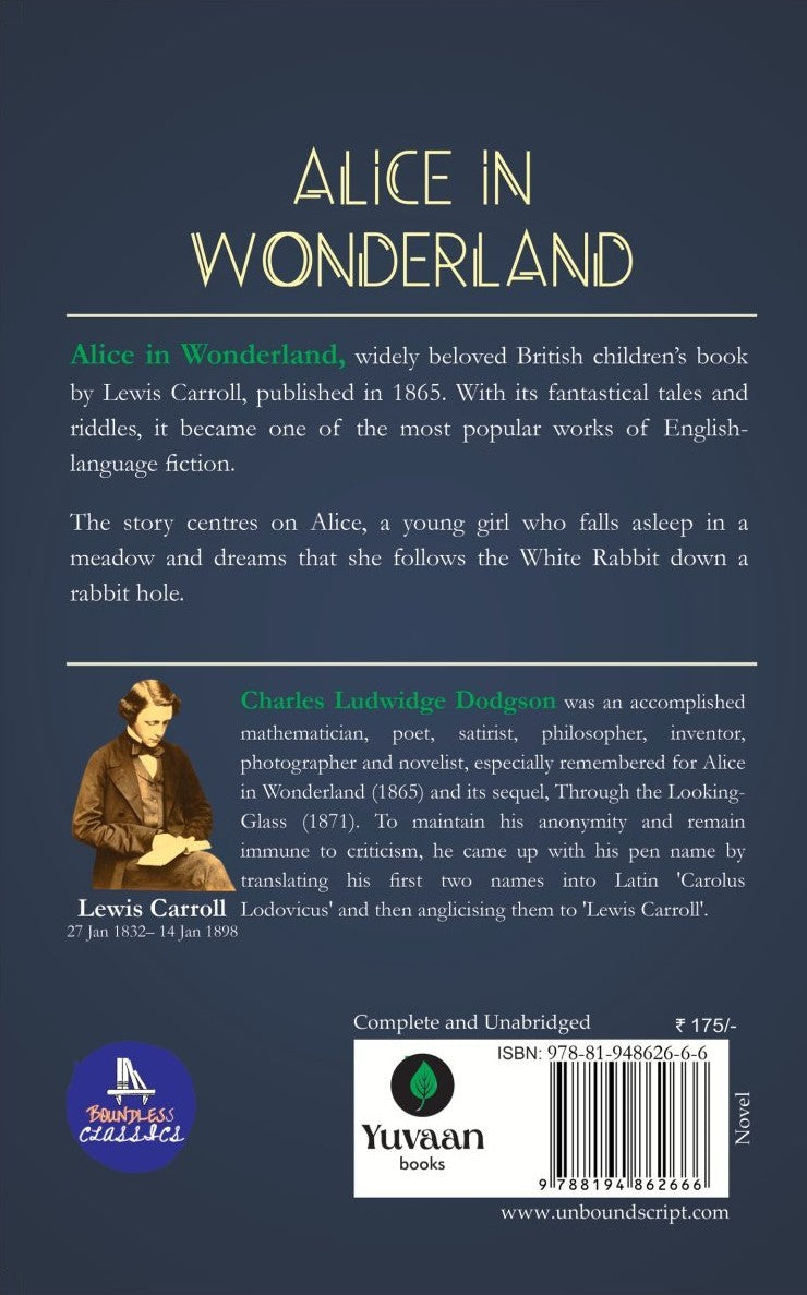Alice in Wonderland By Lewis Carroll