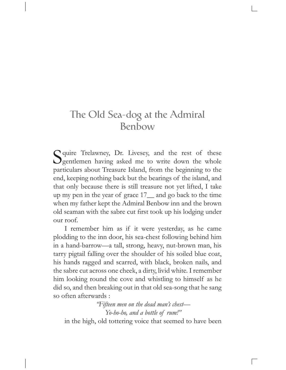 Treasure Island By Robert Louis Stevenson