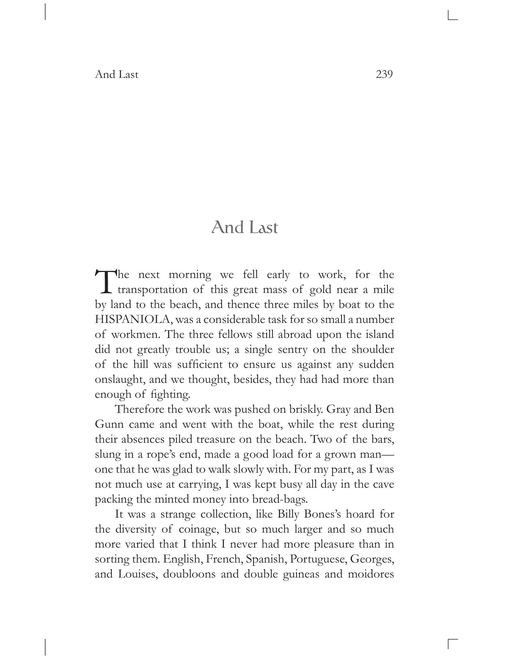 Treasure Island By Robert Louis Stevenson