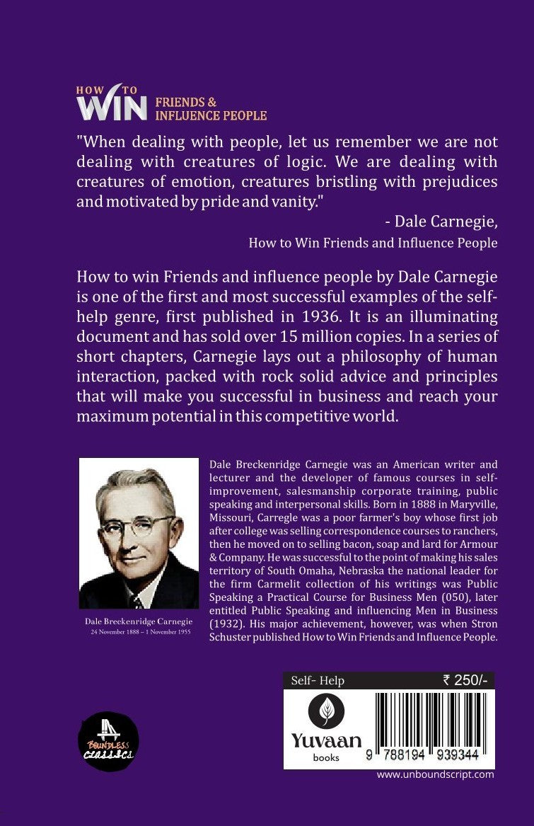How to Win Friends and Influence People By Dale Carnegie