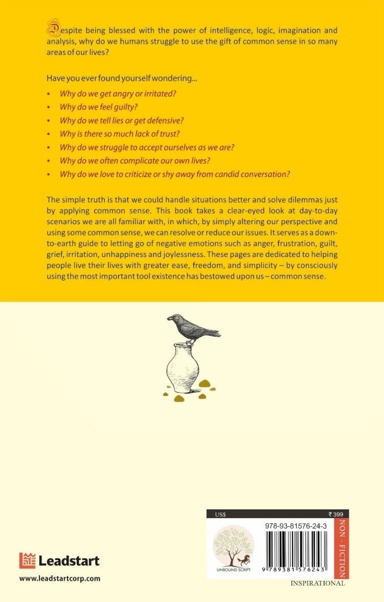 Why Not Use Some Common Sense?