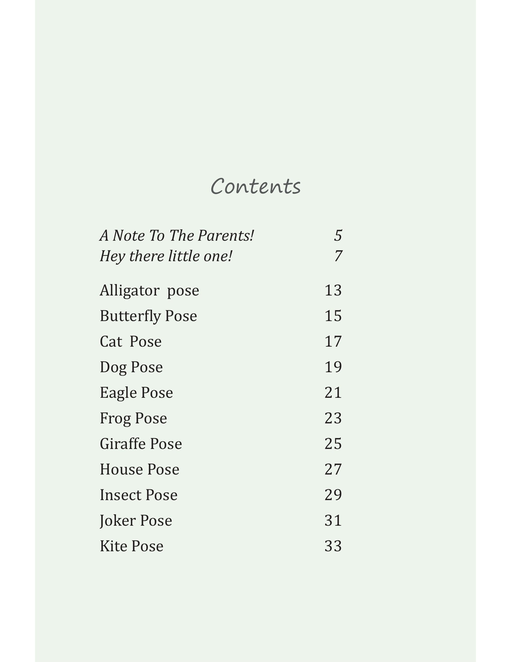 Toddler Yoga By Sanskriti Sharma Singh